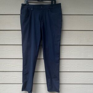 Lululemon Men’s ABC Classic Fit Navy Blue Pants